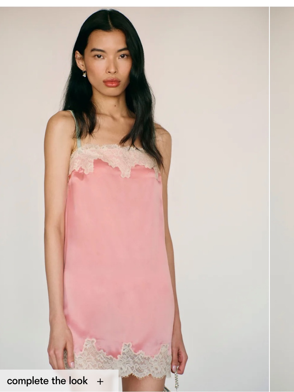 Reformation Emma rose silk dress in carnation NWT - Picture 4 of 8